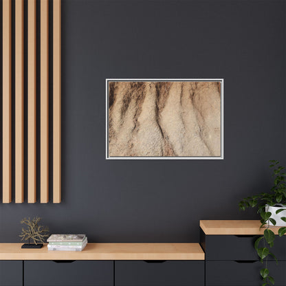 Eroded Canyon Walls - Unique Stretched Canvas Wall Art