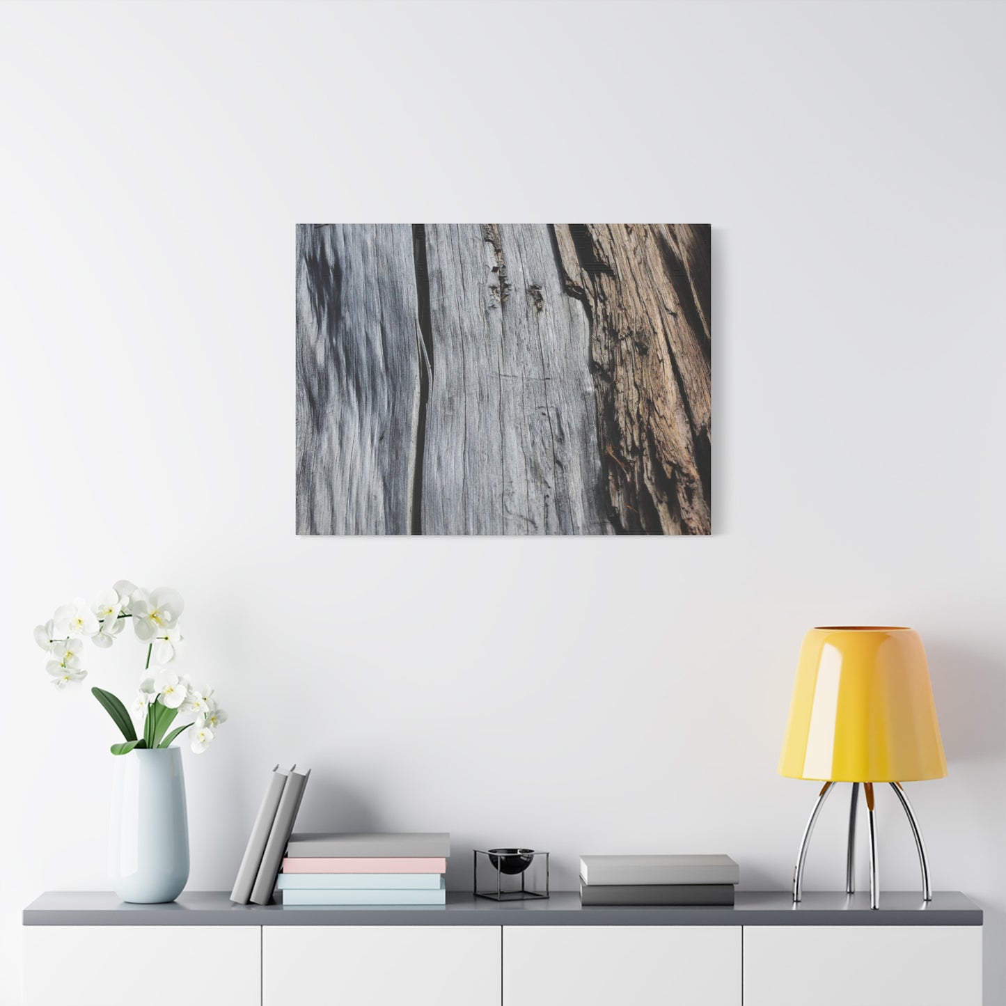 Fracture Lines - Unique Frameless Canvas Wall Art