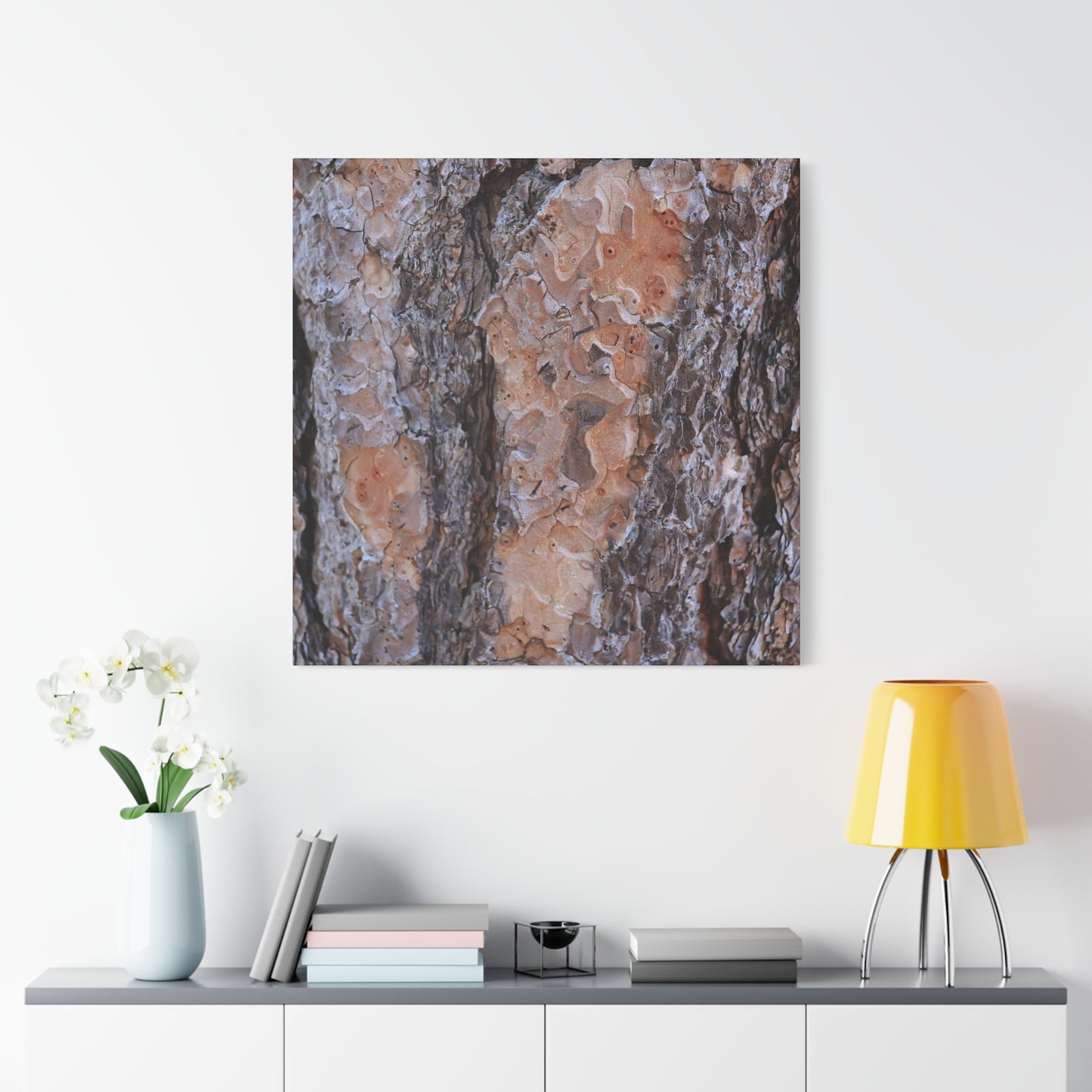 Terracotta Textures - Unique Frameless Canvas Wall Art