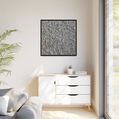 Crystalline Fusion - Unique Stretched Canvas Wall Art