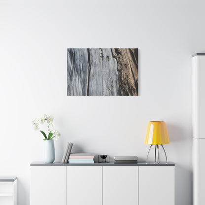 Fracture Lines - Unique Frameless Canvas Wall Art