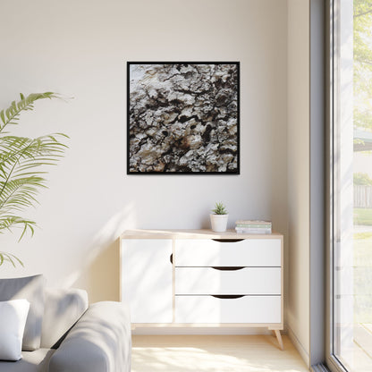 Cracked Terrain - Unique Stretched Canvas Wall Art