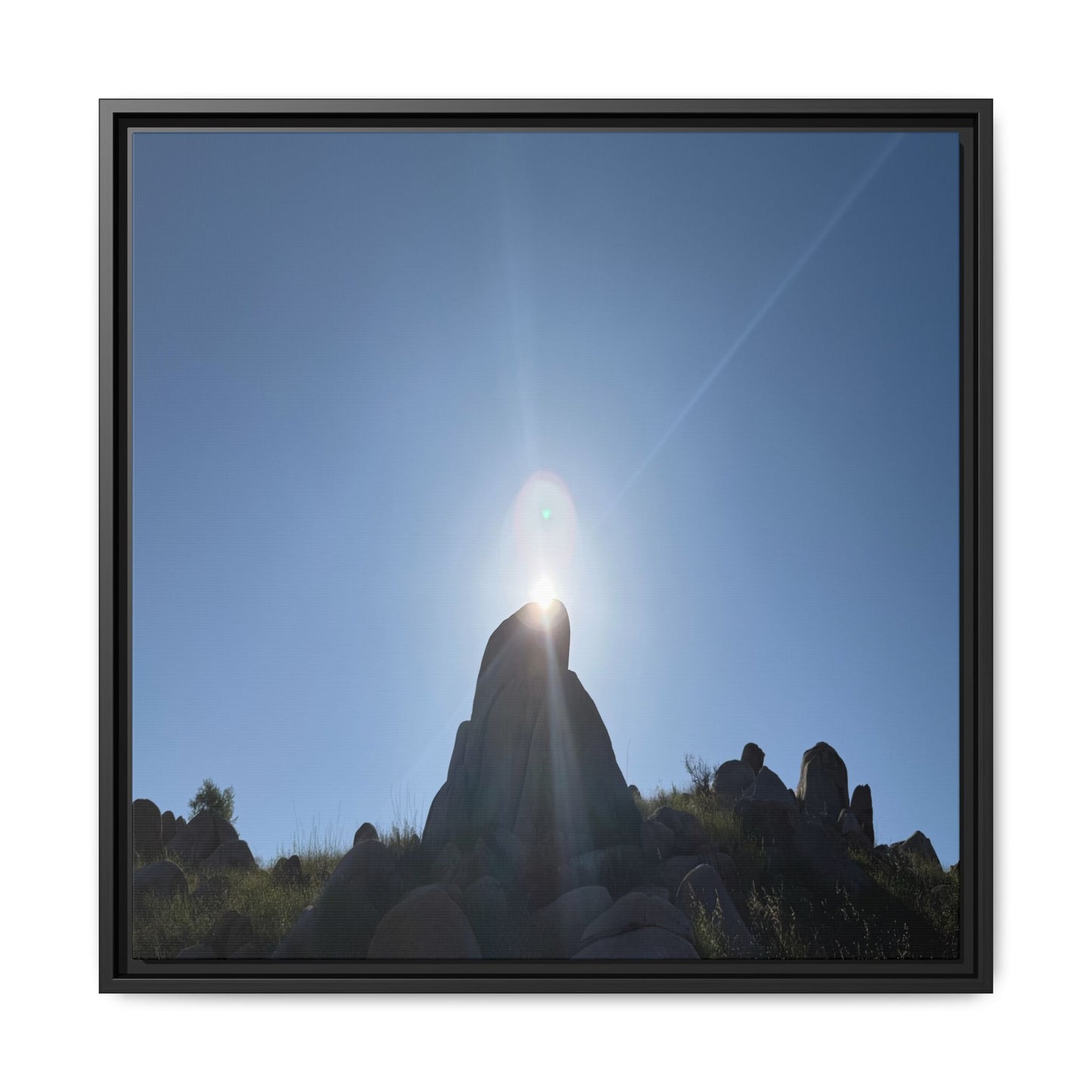 Sunburst - Unique Stretched Canvas Wall Art