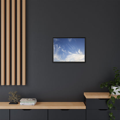 Whispers of Sky - Unique Stretched Canvas Wall Art