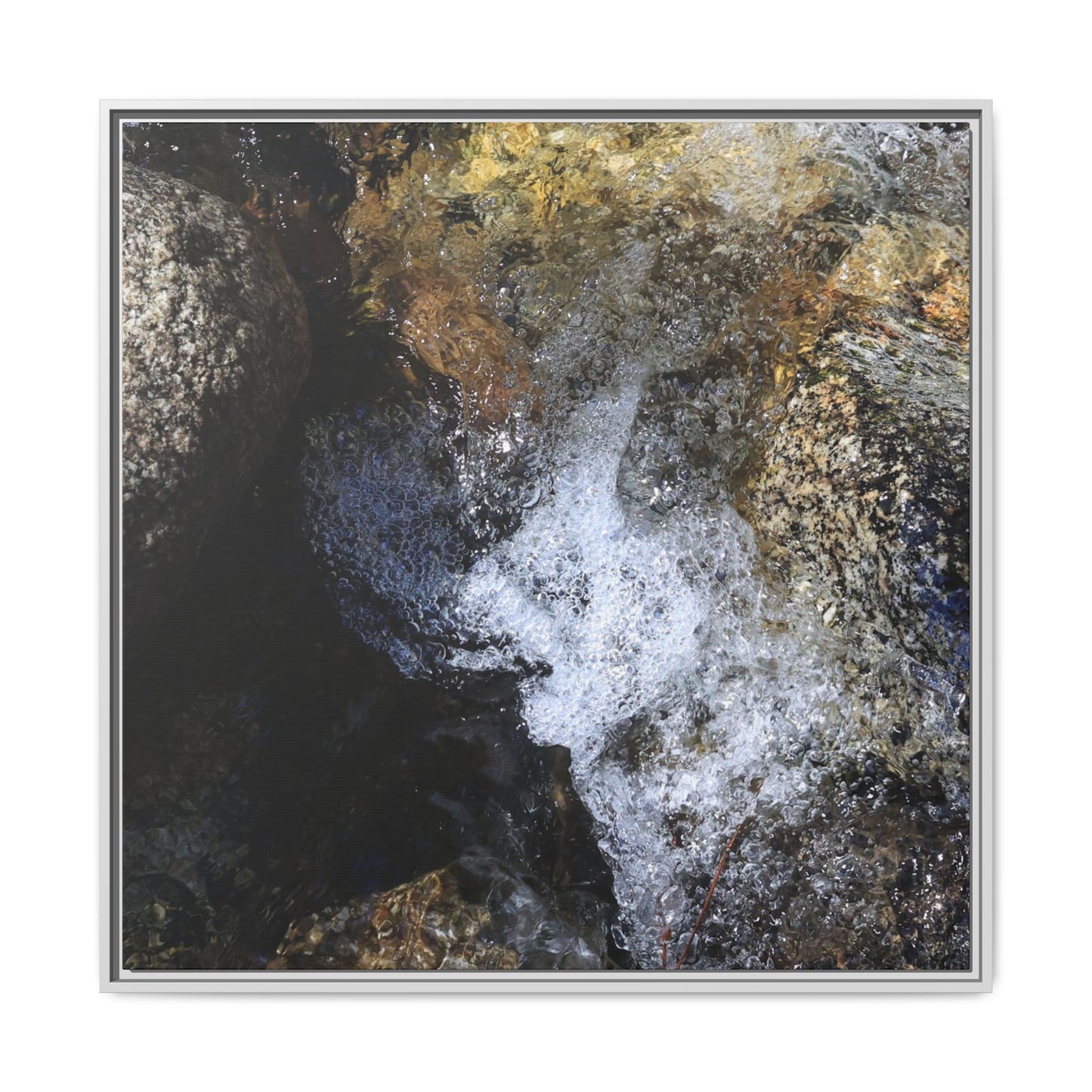 Nature's Turbulence - Unique Stretched Canvas Wall Art