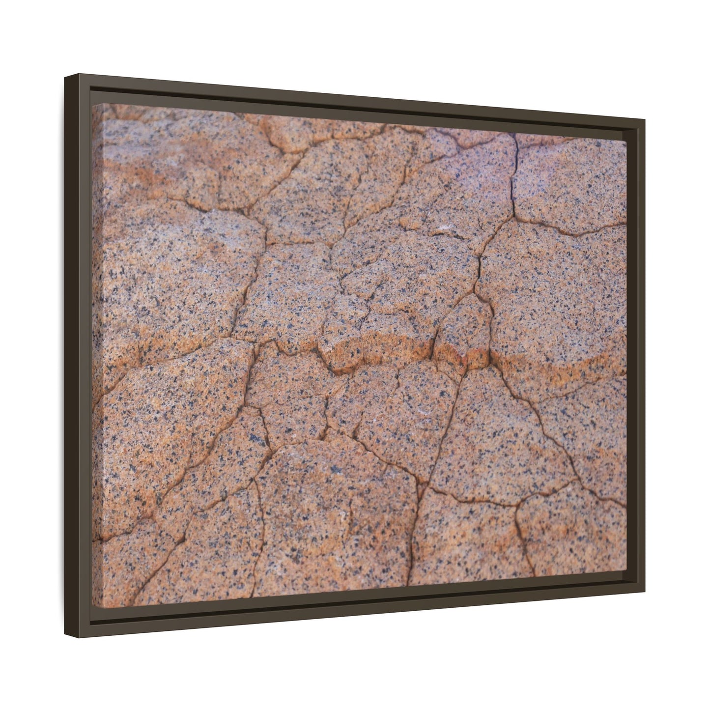 Fragmented Earth - Unique Stretched Canvas Wall Art