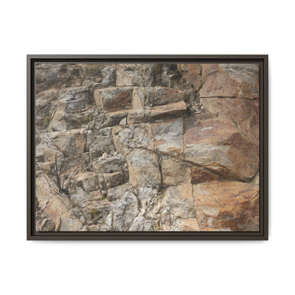 Sandstone Symphony - Unique Stretched Canvas Wall Art