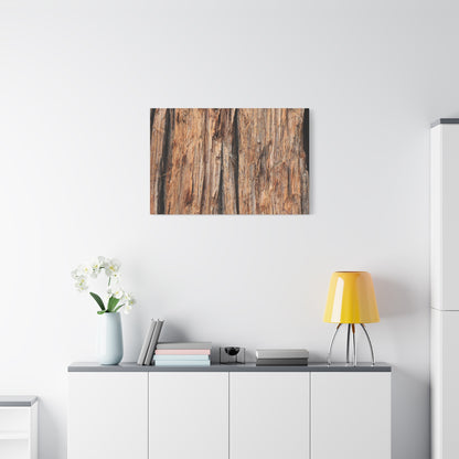 Woodland Echoes - Unique Frameless Canvas Wall Art