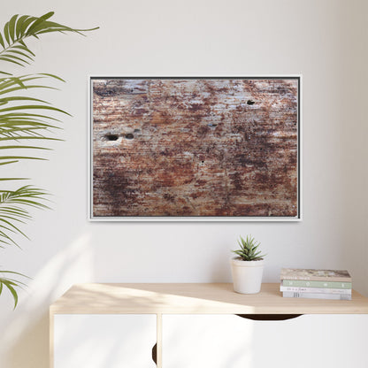 Rustic Textures - Unique Stretched Canvas Wall Art