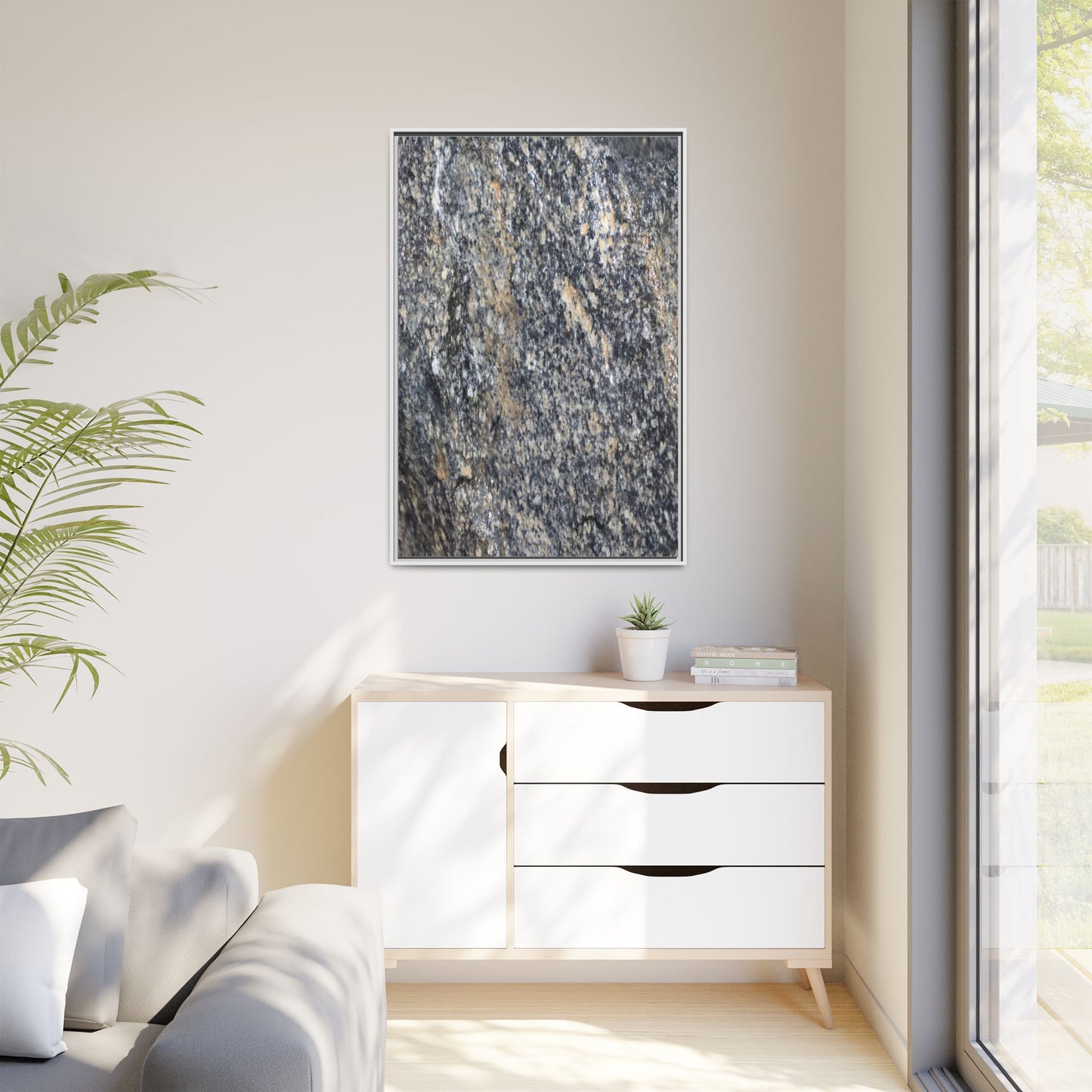 Crystalline Echoes - Unique Poster Wall Art