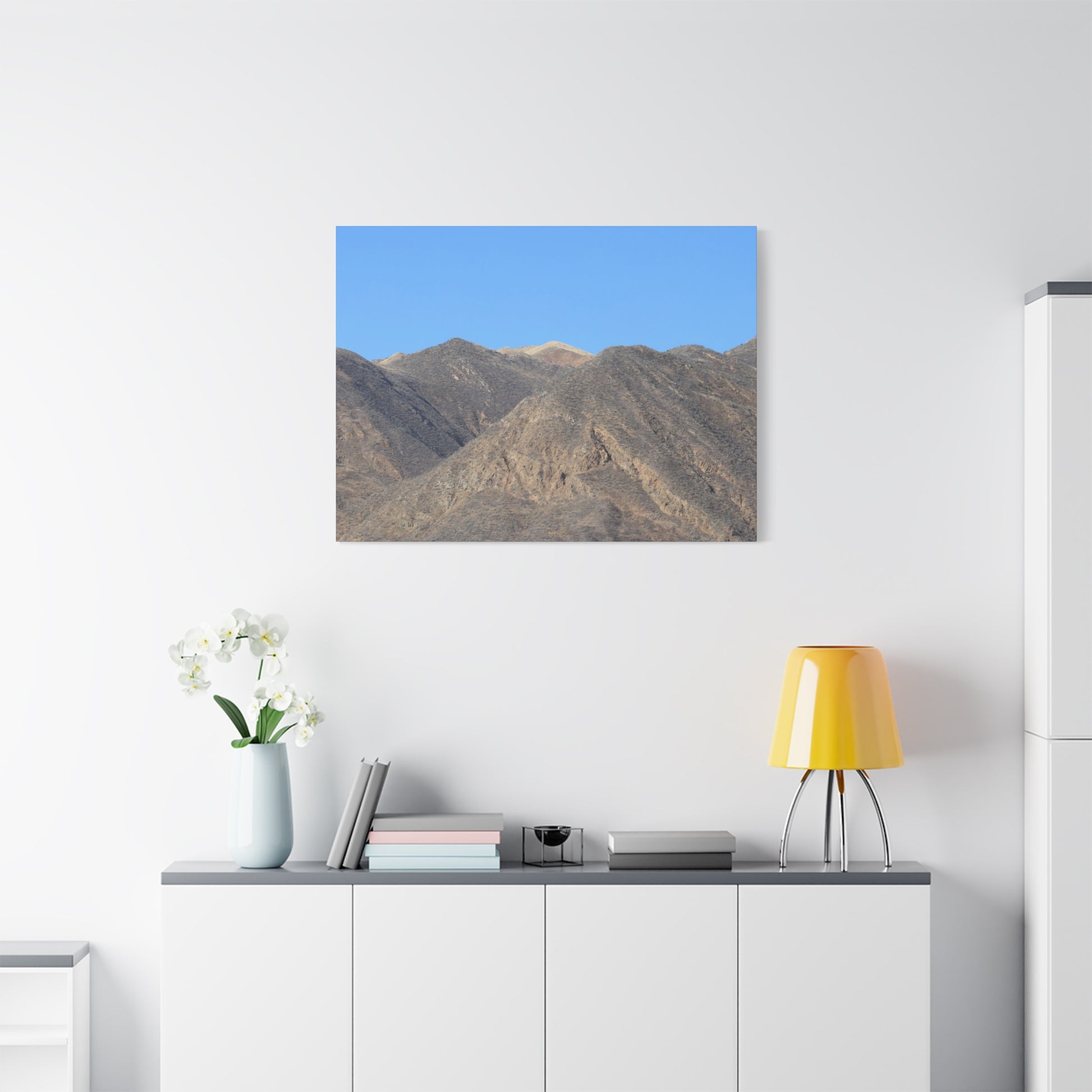 Silent Peaks - Unique Frameless Canvas Wall Art - Art By Earth