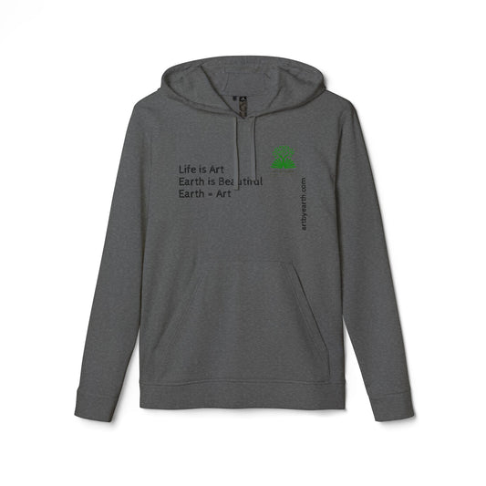 Z - ART BY EARTH HOODIE - adidas Unisex Fleece Hoodie