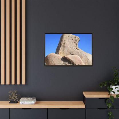Rocky Sentinel - Unique Stretched Canvas Wall Art