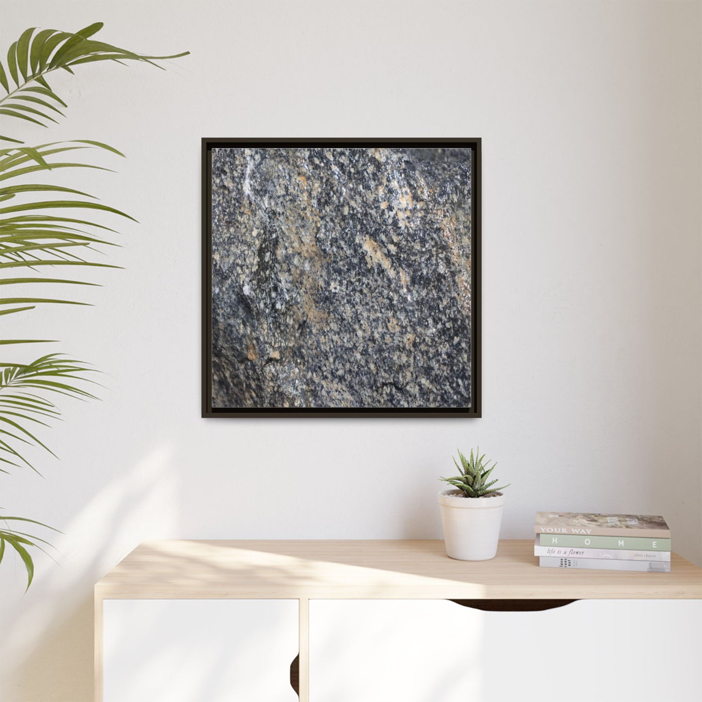 Crystalline Echoes - Unique Poster Wall Art
