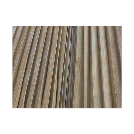 Linear Rhythm - Unique Frameless Canvas Wall Art
