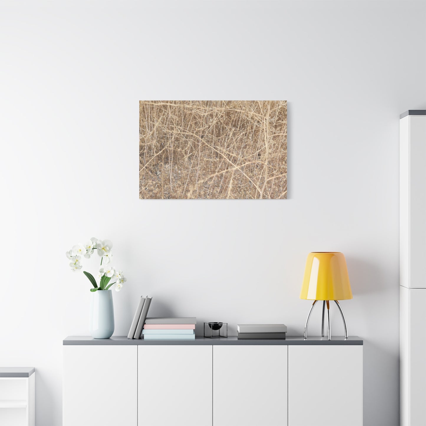 Dry Echoes - Unique Frameless Canvas Wall Art