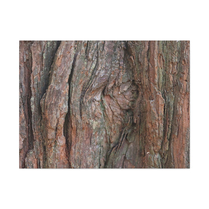 Rustic Embrace - Unique Frameless Canvas Wall Art