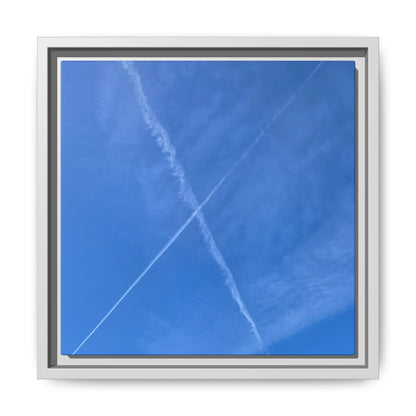 Sky Crossroads - Unique Stretched Canvas Wall Art