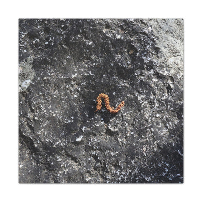 Earthen Serpent - Unique Frameless Canvas Wall Art
