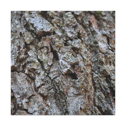 Cracked Echoes - Unique Frameless Canvas Wall Art