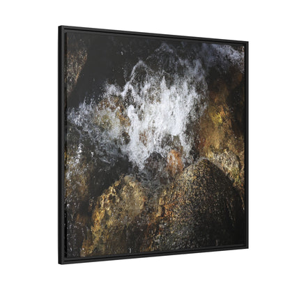 Cascading Momentum - Unique Stretched Canvas Wall Art