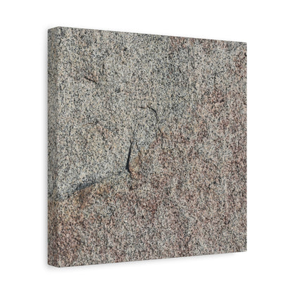 Tectonic Murmur - Unique Frameless Canvas Wall Art