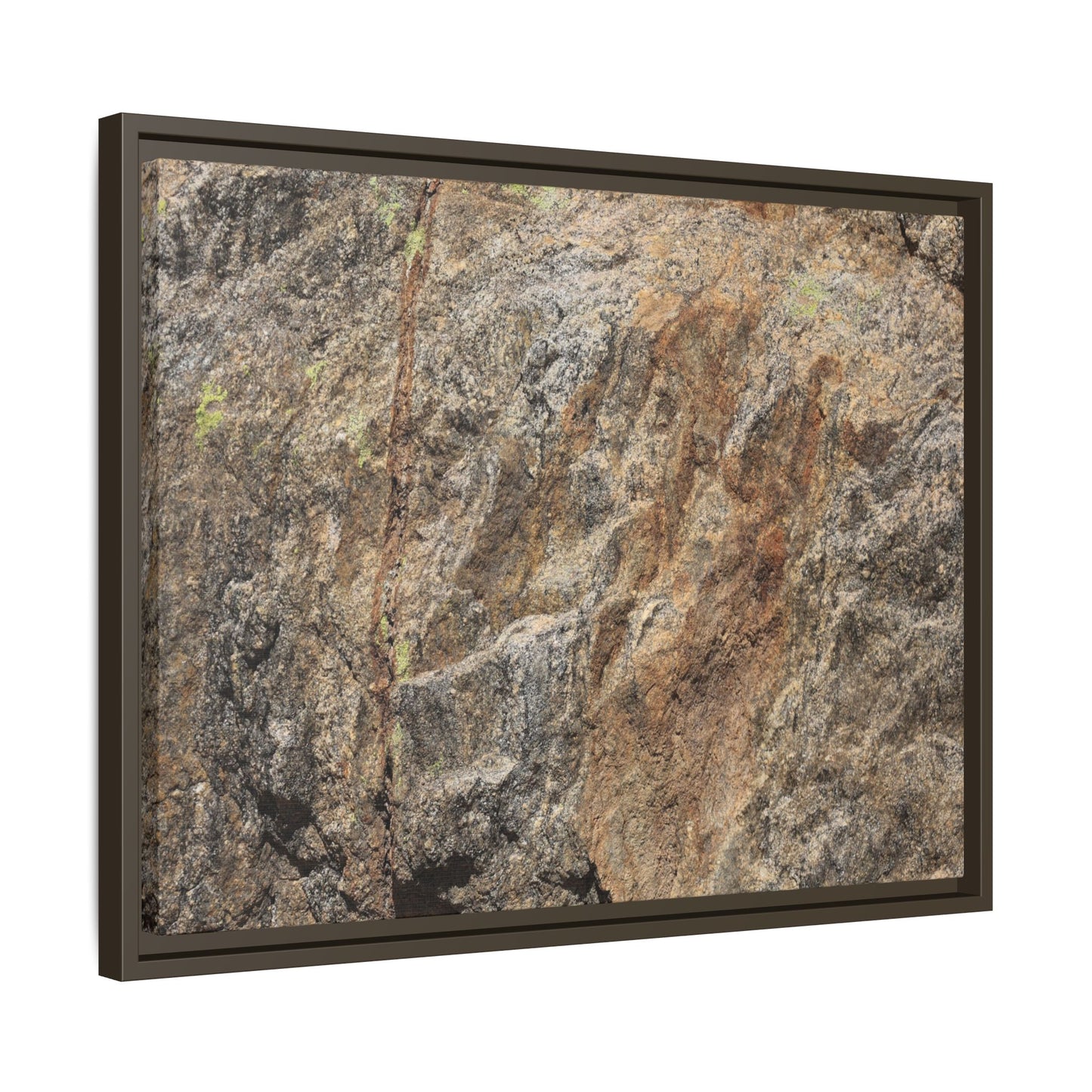 Weathered Rock Formation - Unique Stretched Canvas Wall Art