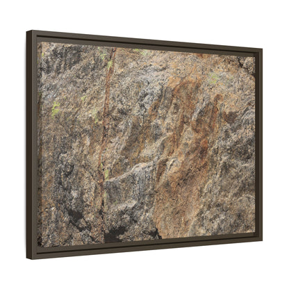 Weathered Rock Formation - Unique Stretched Canvas Wall Art