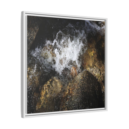 Cascading Momentum - Unique Stretched Canvas Wall Art