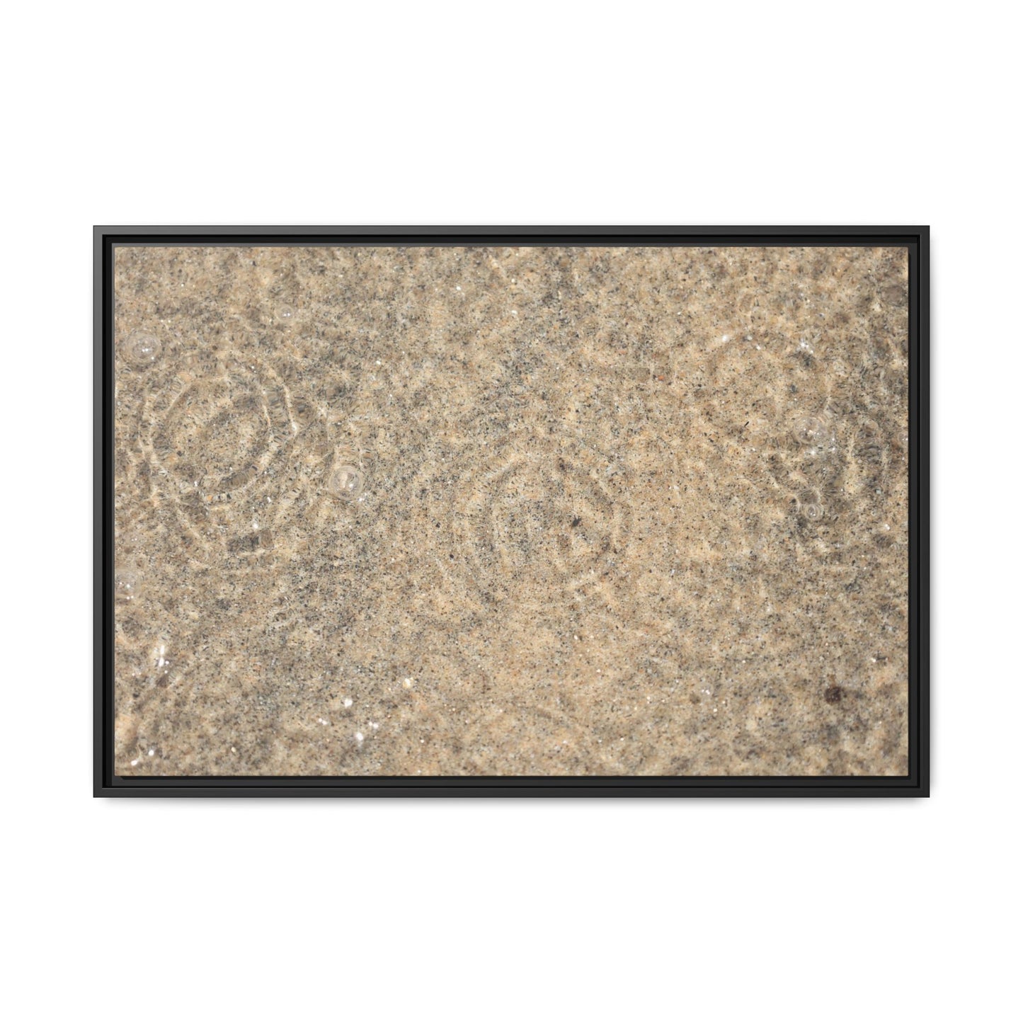 Whispers of Sand - Unique Stretched Canvas Wall Art