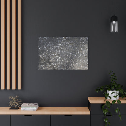 Cosmic Dust Fragments - Unique Frameless Canvas Wall Art