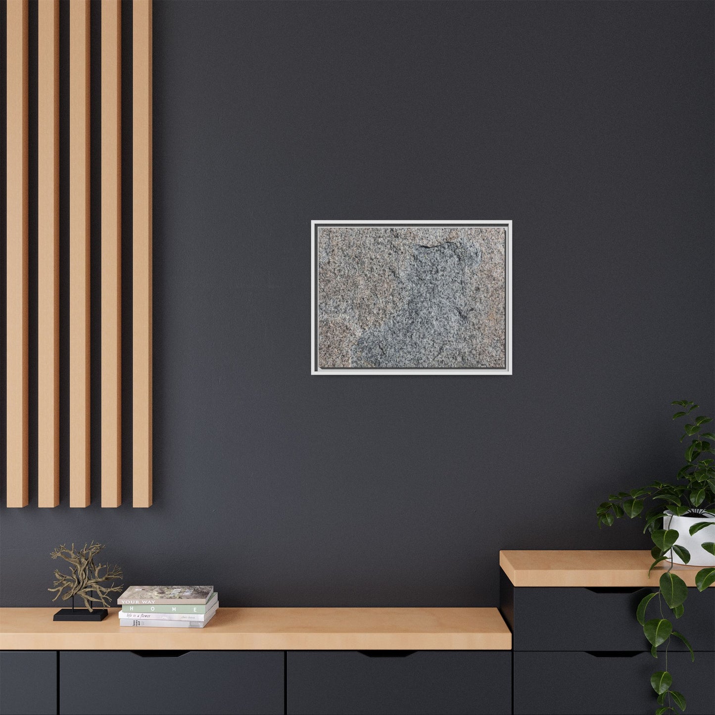 Stone Symphony - Unique Stretched Canvas Wall Art