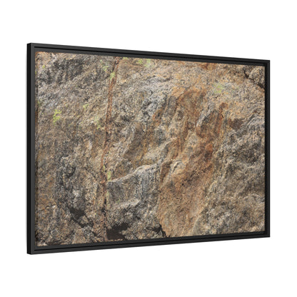 Weathered Rock Formation - Unique Stretched Canvas Wall Art