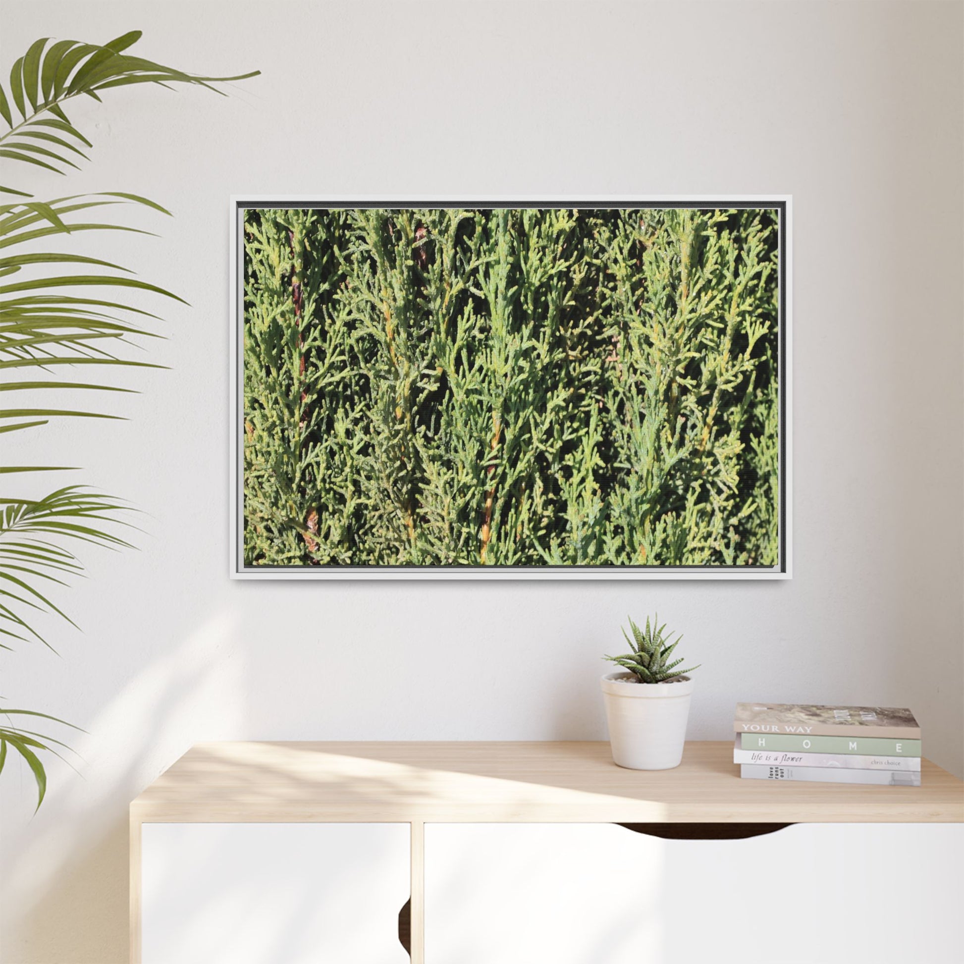 Emerald Labyrinth - Unique Stretched Canvas Wall Art - Art By Earth