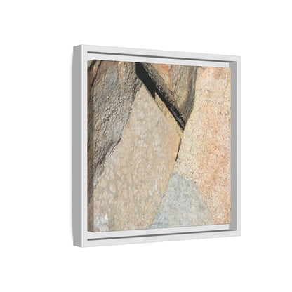 Rock Fragment - Unique Stretched Canvas Wall Art