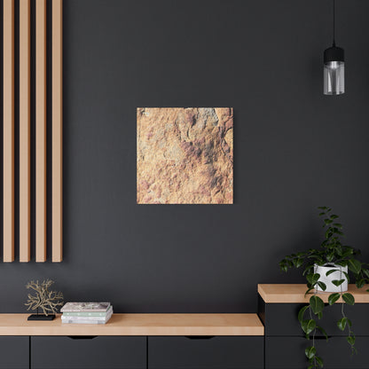 Terracotta Tears - Unique Frameless Canvas Wall Art