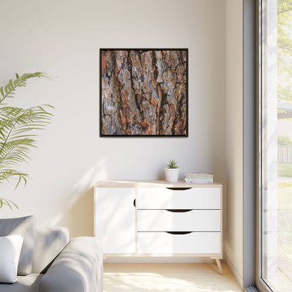Craggy Textures - Unique Stretched Canvas Wall Art