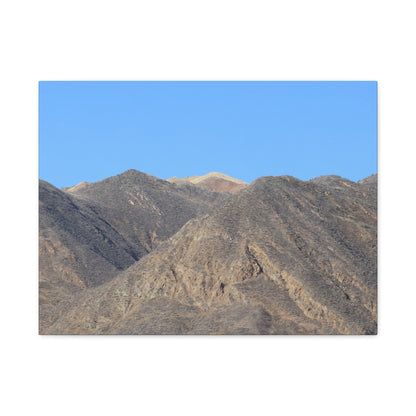 Silent Peaks - Unique Frameless Canvas Wall Art - Art By Earth