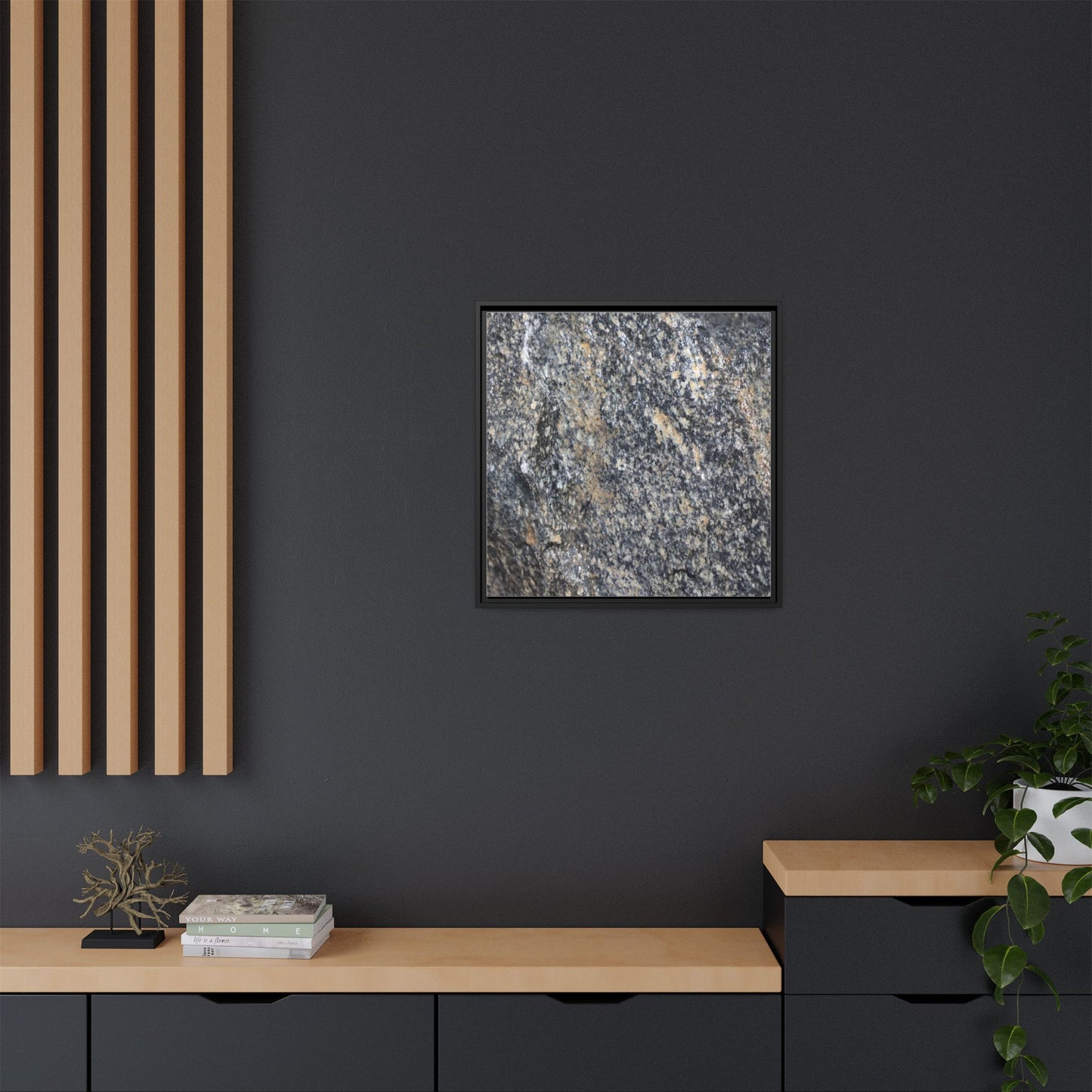 Crystalline Echoes - Unique Poster Wall Art