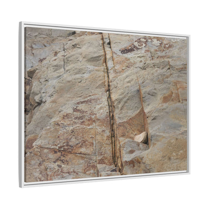 Sedimentary Symphony - Unique Stretched Canvas Wall Art