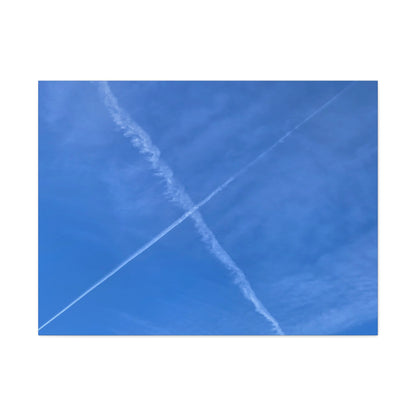 Crossing Paths - Unique Frameless Canvas Wall Art