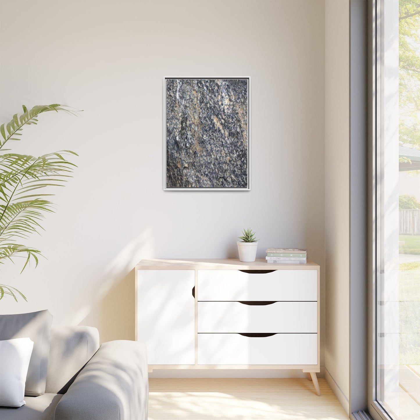 Crystalline Echoes - Unique Poster Wall Art