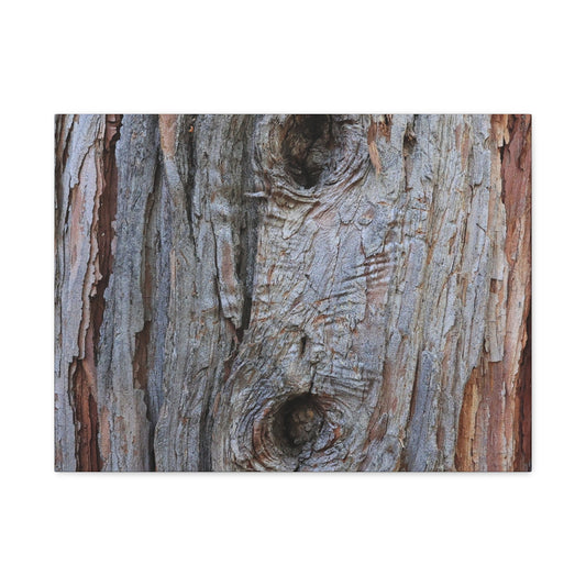 Wooden Memoir - Unique Frameless Canvas Wall Art