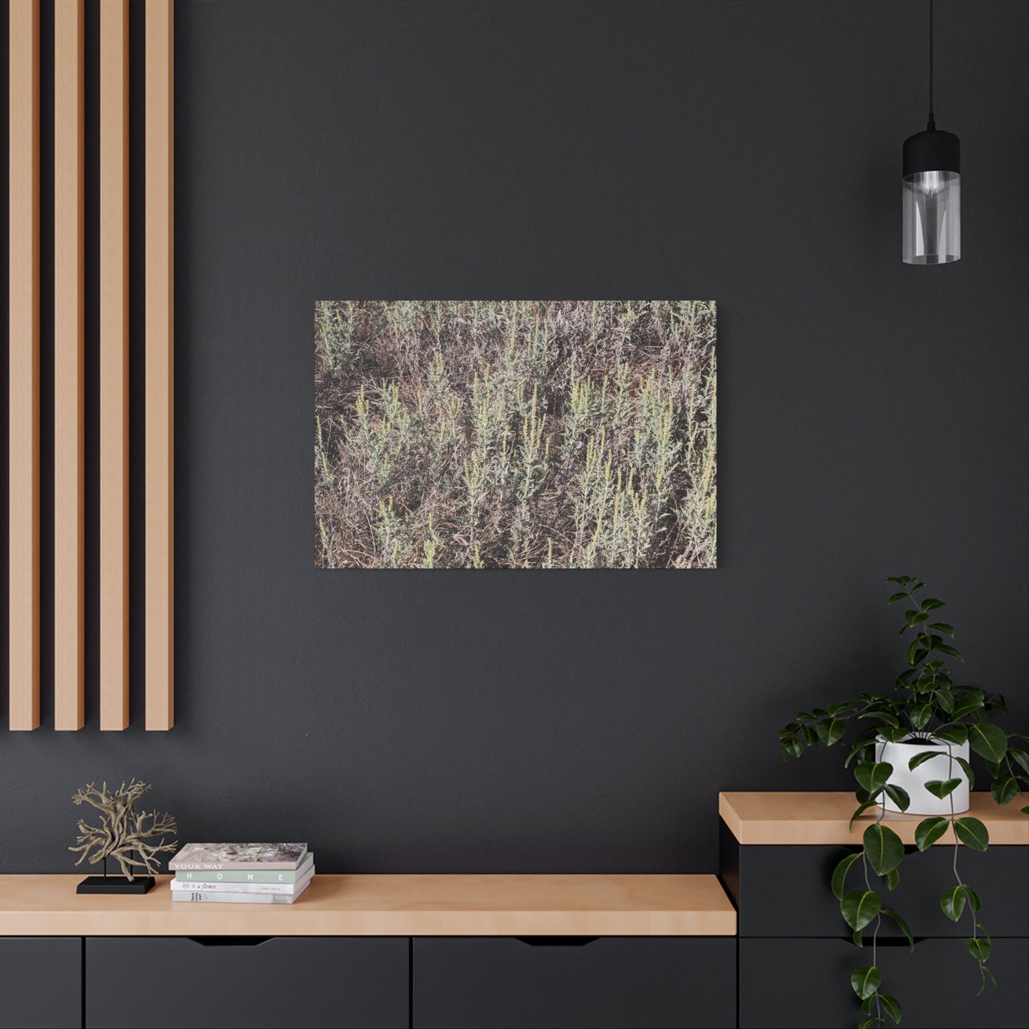 Whispers in the Sage - Unique Stretched Canvas Wall Art - Art By Earth