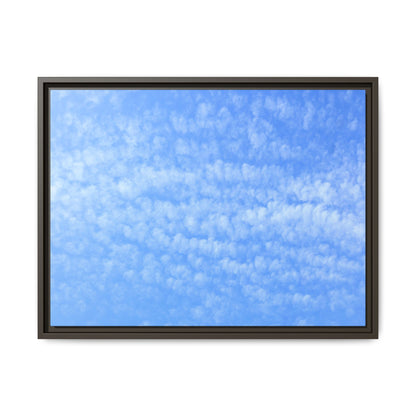Wispy Blue Dreams - Unique Stretched Canvas Wall Art
