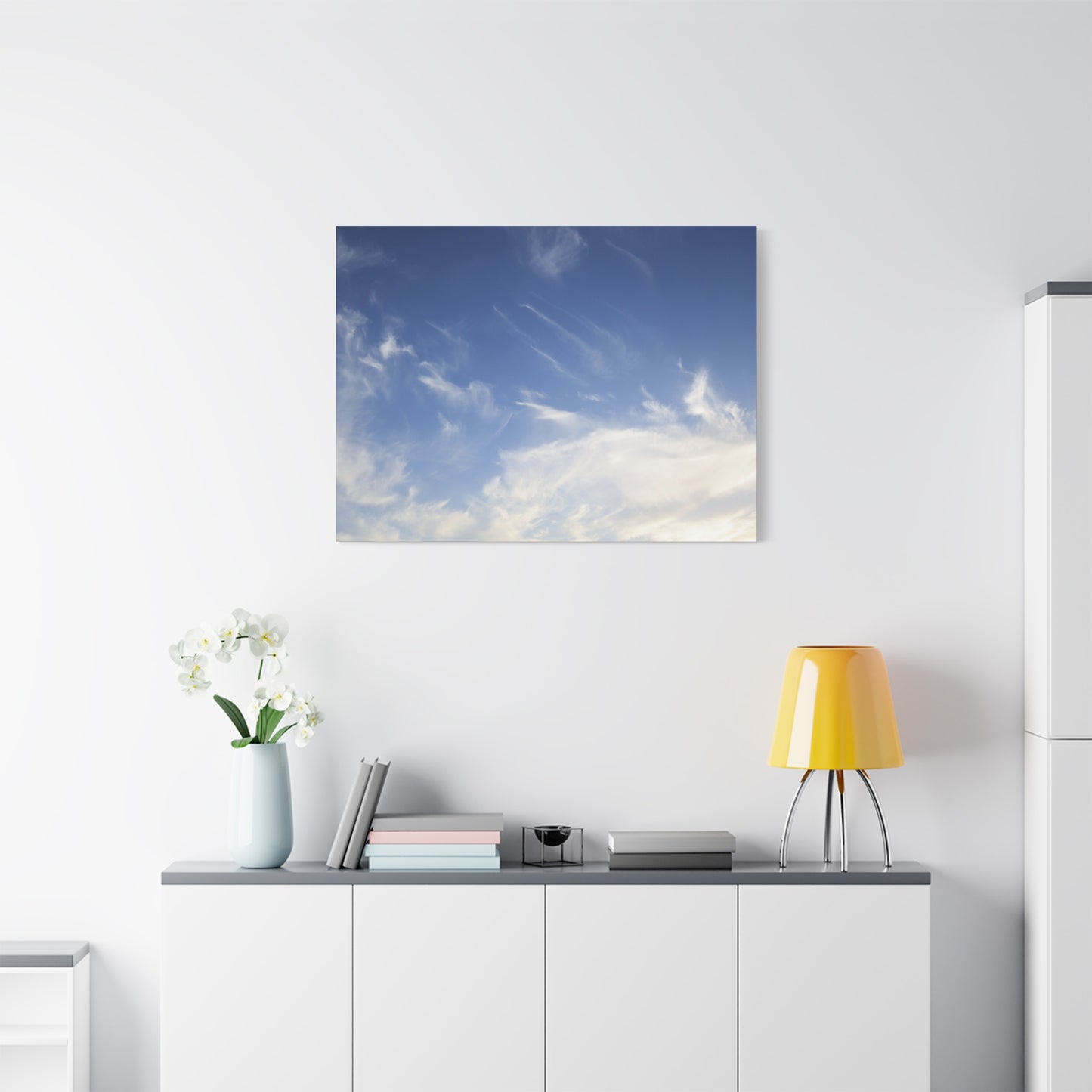 Sky's Breath - Unique Frameless Canvas Wall Art