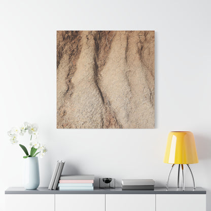 Weathered Earth - Unique Frameless Canvas Wall Art
