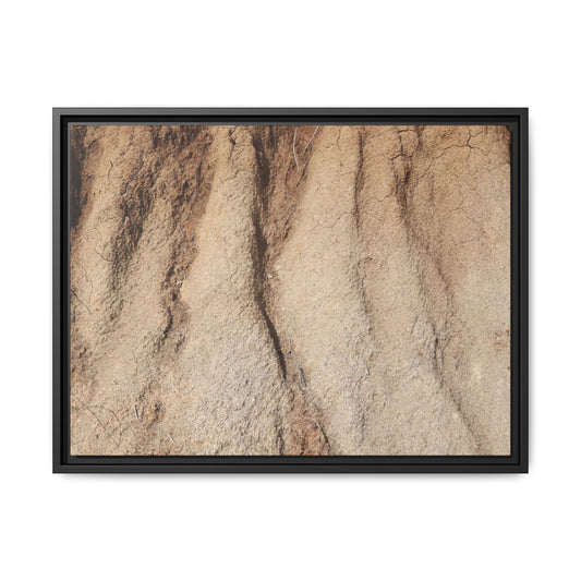 Eroded Canyon Walls - Unique Stretched Canvas Wall Art