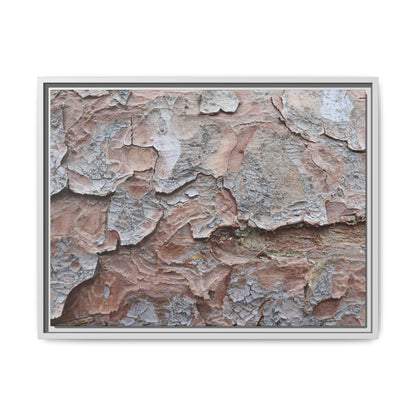 Flaking Serenity - Unique Stretched Canvas Wall Art