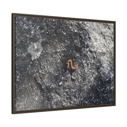 Volcanic Ash and Copper - Unique Stretched Canvas Wall Art